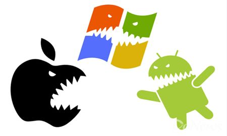iOS与Android相争Win10能否渔翁得利？