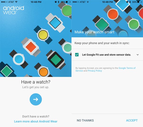 iOS版Android Wear使用体验：功能严重受限